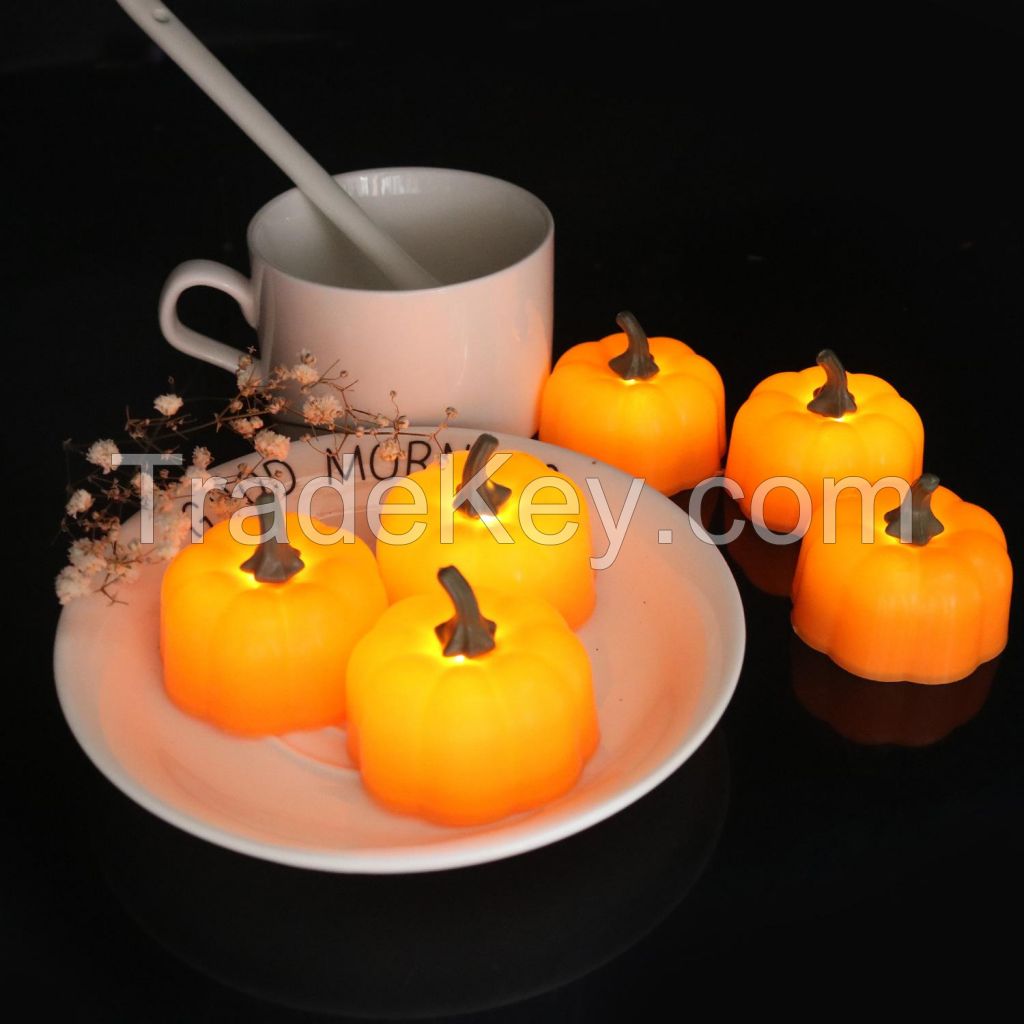 Halloween Pumpkin Tea Light