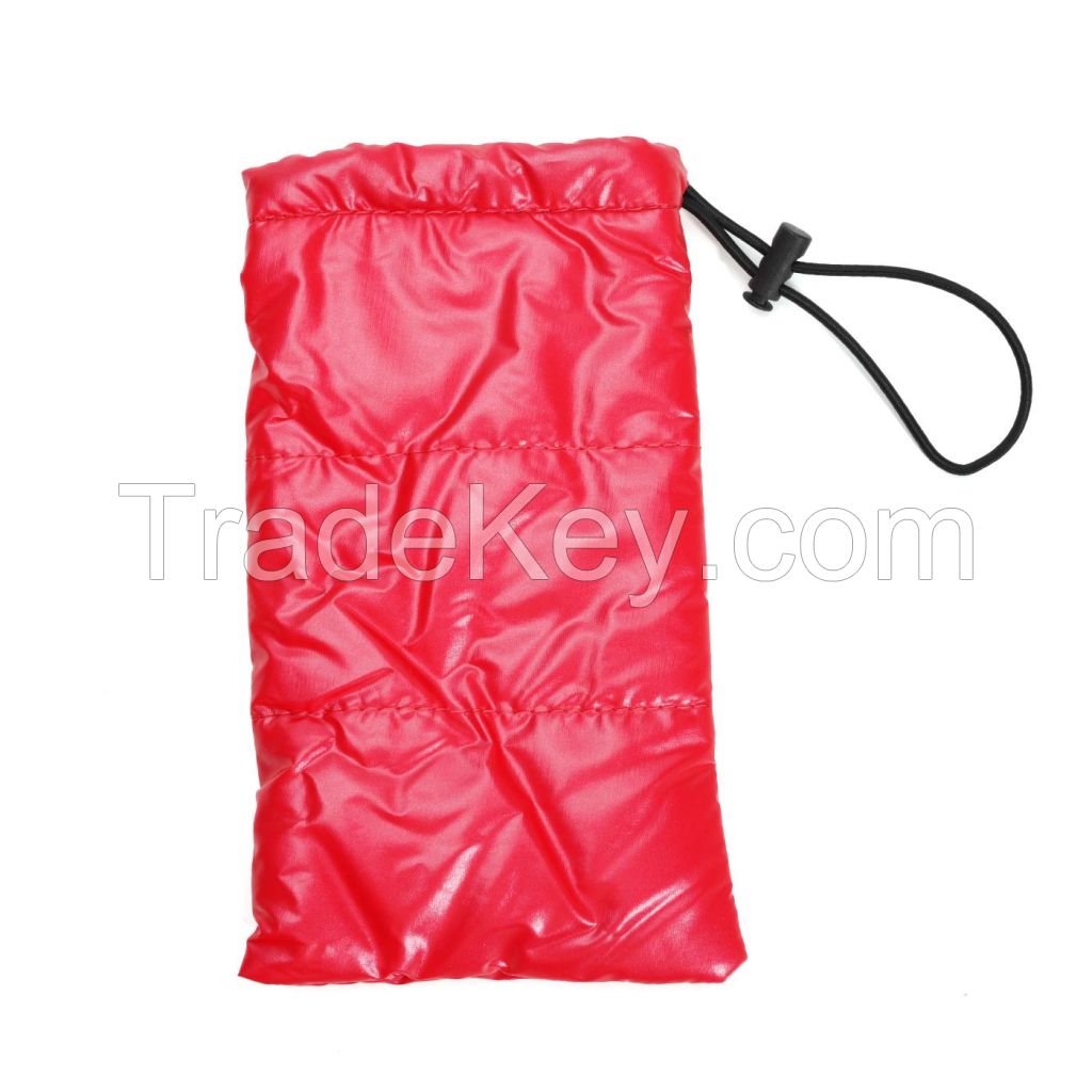 Puffer Drawstring Glasses Storage Bag