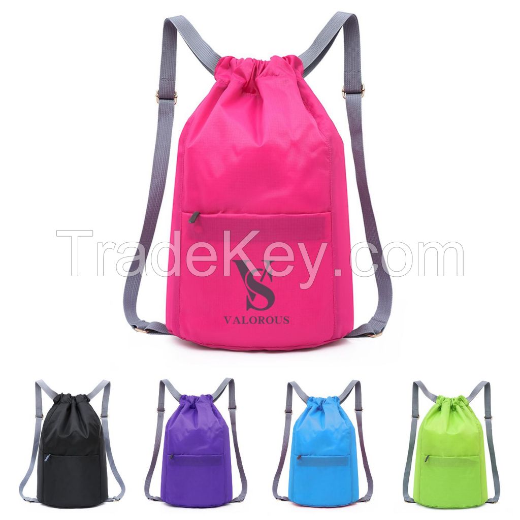 Large Capacity Drawstring Sports Backpack