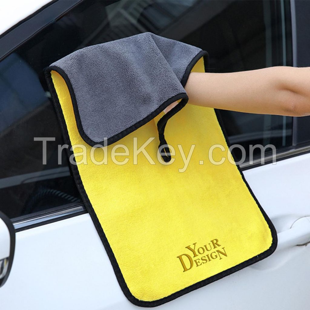 Thickened Coral Velvet Car Cleaning Cloth