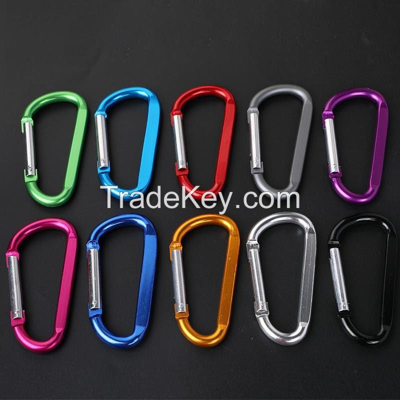 Custom D-shaped Metal Carabiner