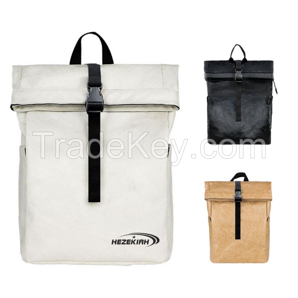 Dupont Paper Rolling Top Backpack