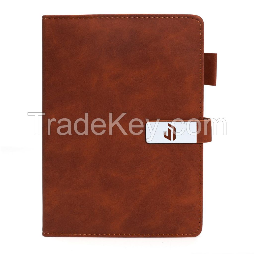 A5 PU Leather Notebook With Buckle