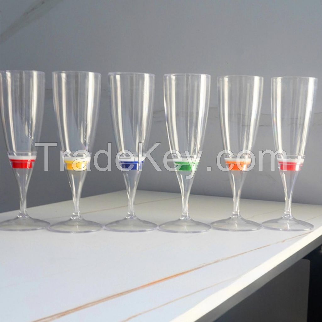 LED Light Up Champagne Glasses