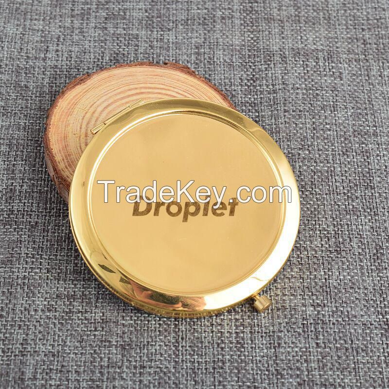 Round Pocket Double-Sided Makeup Mirror