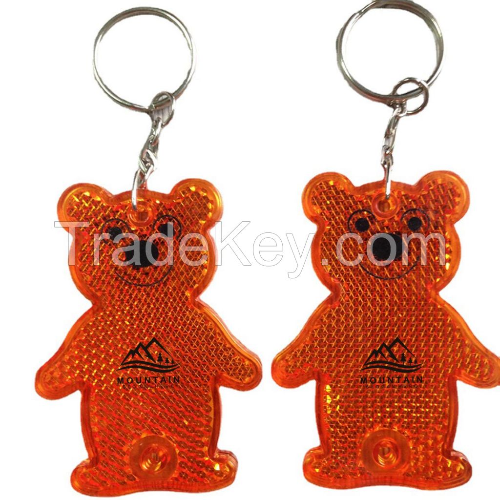 Bear Shape Reflective Pendant