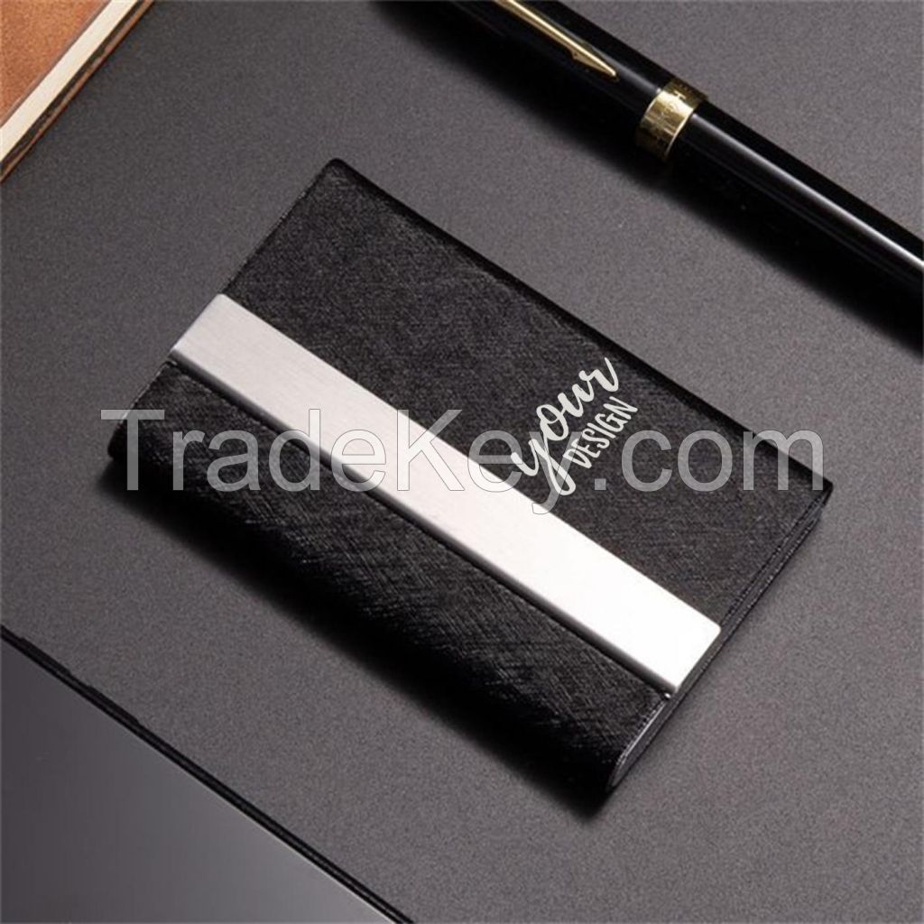 PU Leather Business Card Case