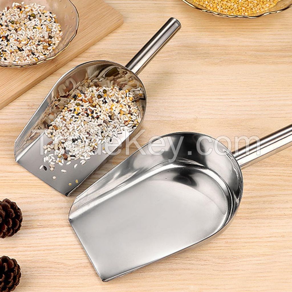 Stainless Steel Ice Scooper