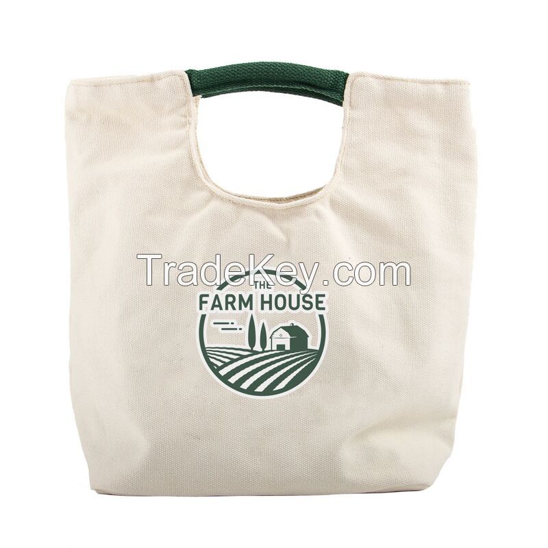 Portable Canvas Lunch Bag