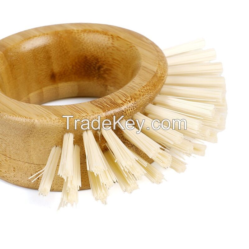 Bamboo Ring Vegetable Scrubber
