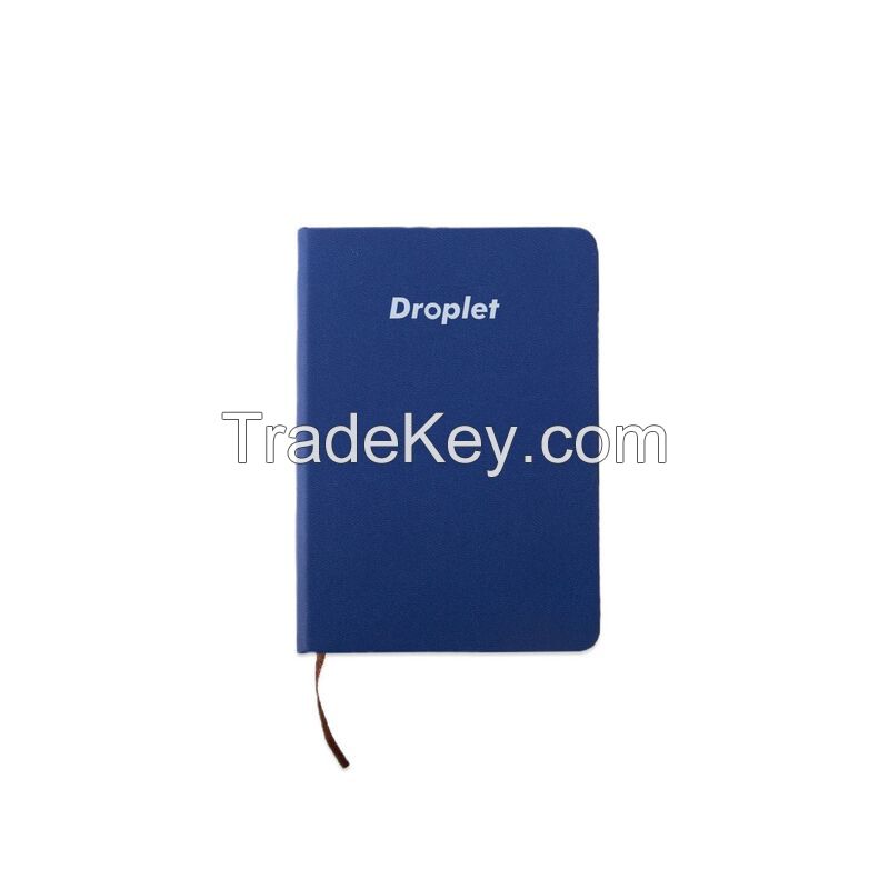 A4 PU Leather Zippered Conference Folder With Handle