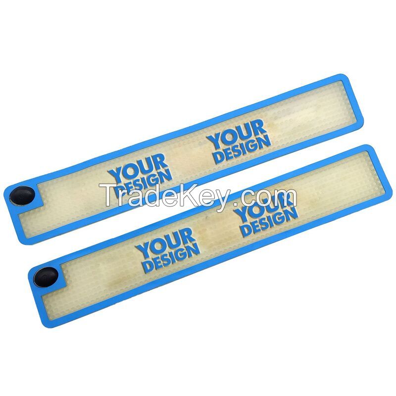 58.5*8.9cm Custom Waterproof Rubber Led Bar Mat