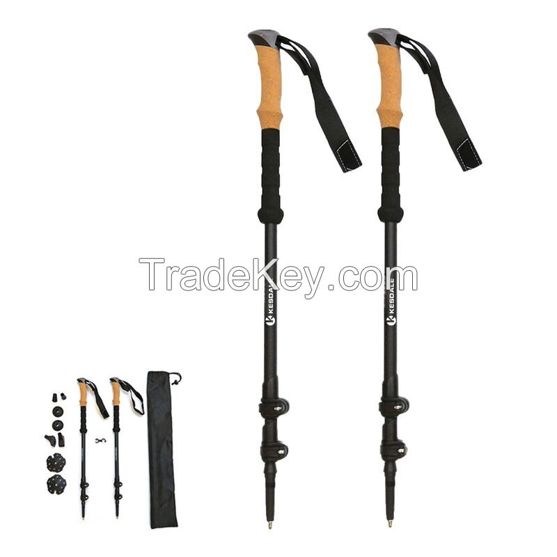 Trekking Pole With Cork Handle