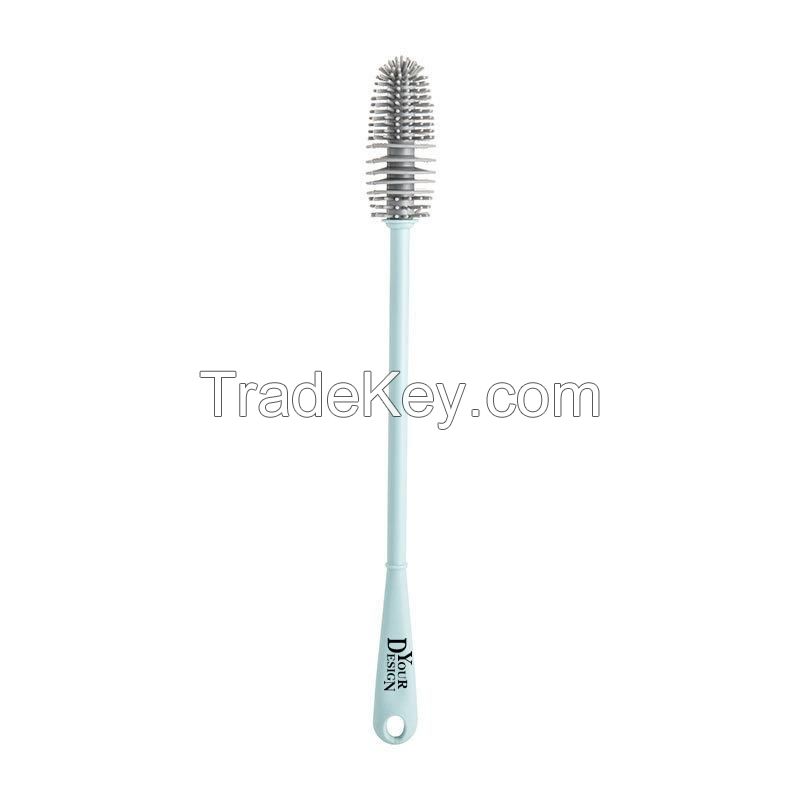 Silicone Cup Brush With Long Handle