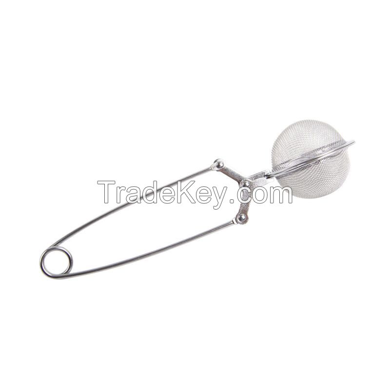 Snap Ball Tea Strainer With Handle