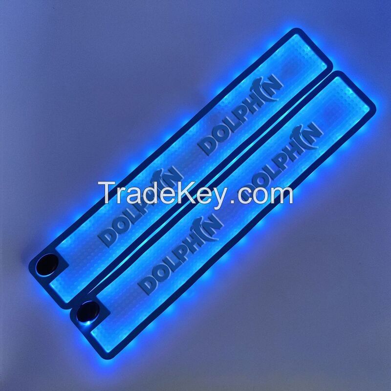 58.5*8.9cm Custom Waterproof Rubber Led Bar Mat