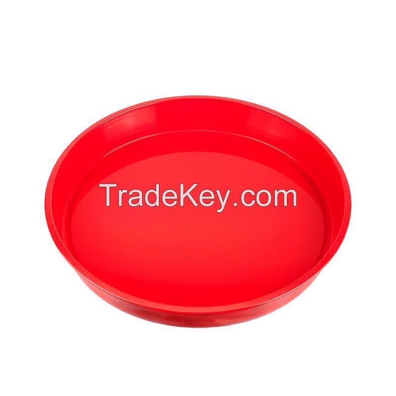 Round Plastic Serving Tray