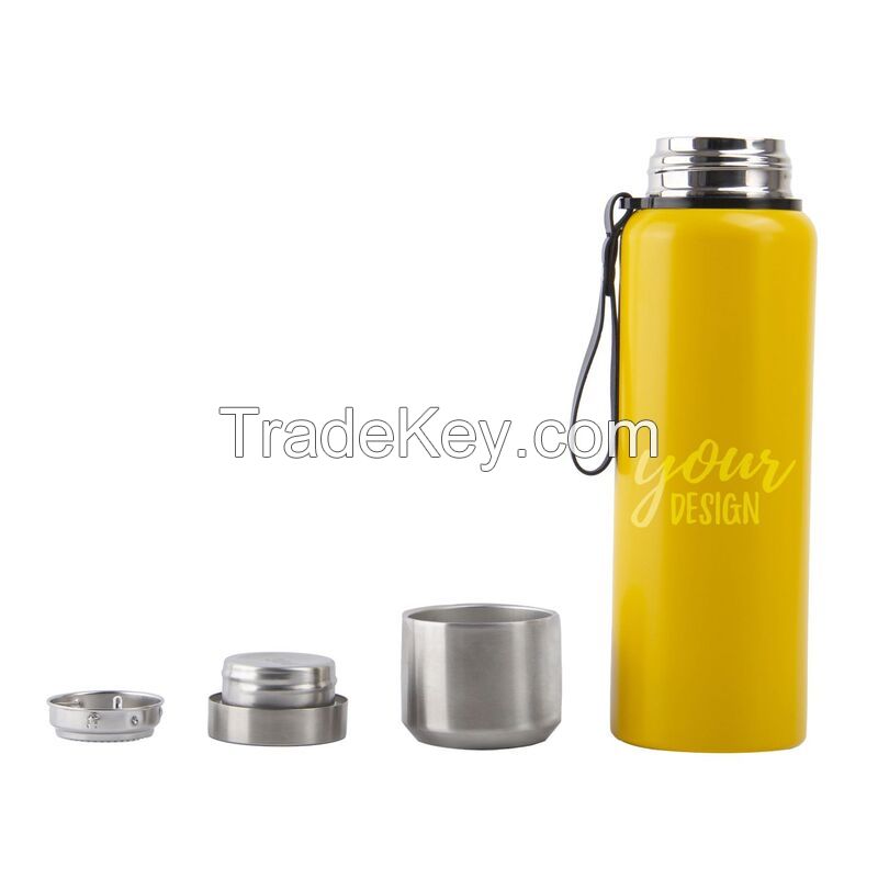 26 oz. Double Wall Vacuum Insulated Thermos Flask