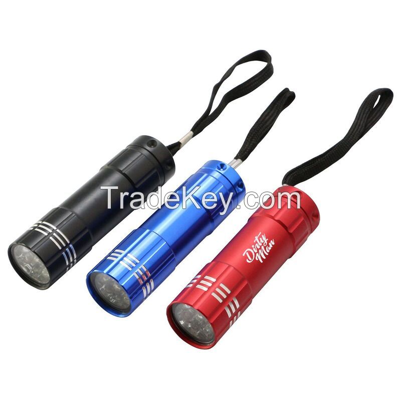 9 LED Mini Bright Flashlight