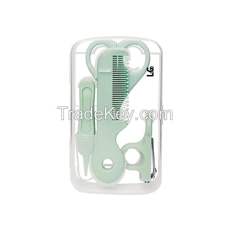 Baby Nail Clippers Scissors Hair Comb Care Kit