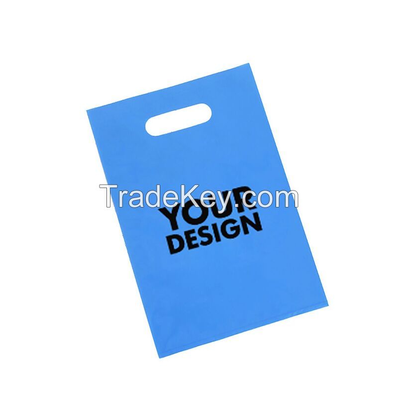 Custom Die Cut Handle Plastic Bag