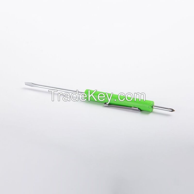 Pocket Double Ended Screwdriver With Clip