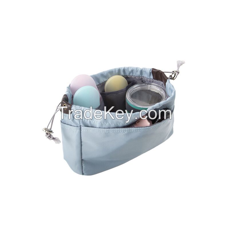 Waterproof Nylon Drawstring Travel Makeup Bag