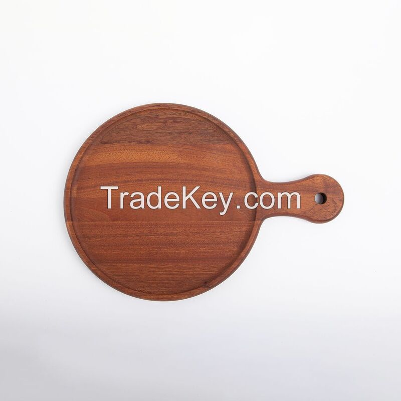 Engraved Wooden Pizza Tray