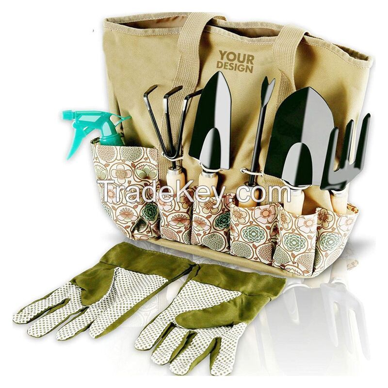 Garden Tool Set With Bag