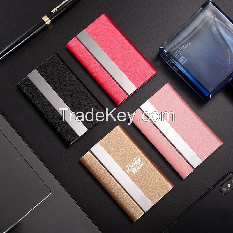 PU Leather Business Card Case