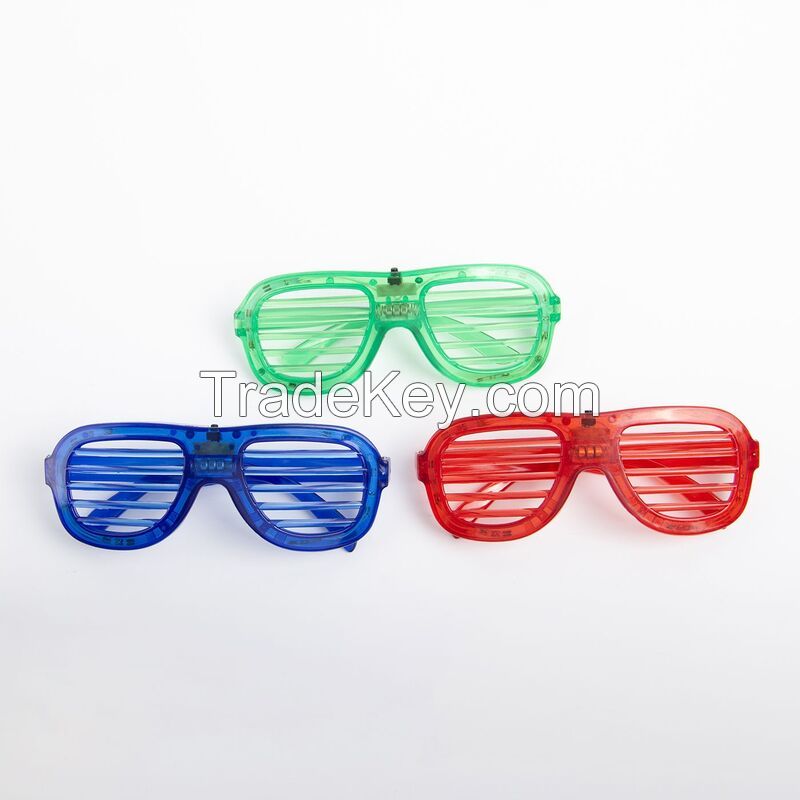 LED Plastic Light Up Glasses