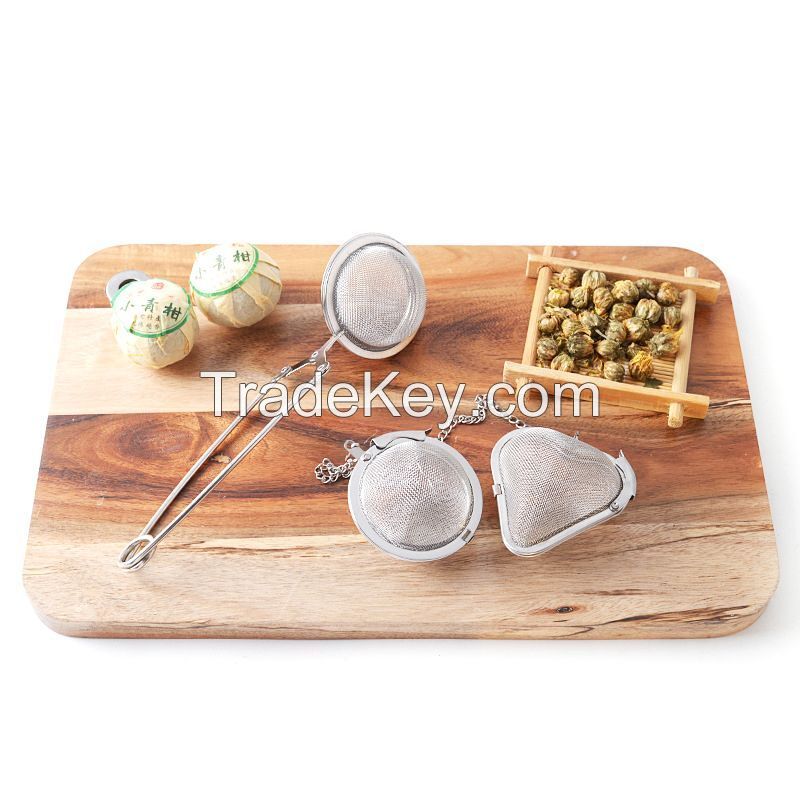 Snap Ball Tea Strainer With Handle