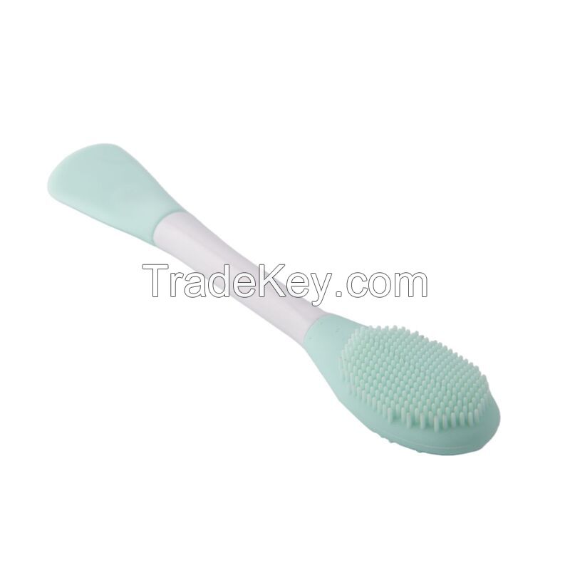 Double Ended Silicone Face Mask Brush