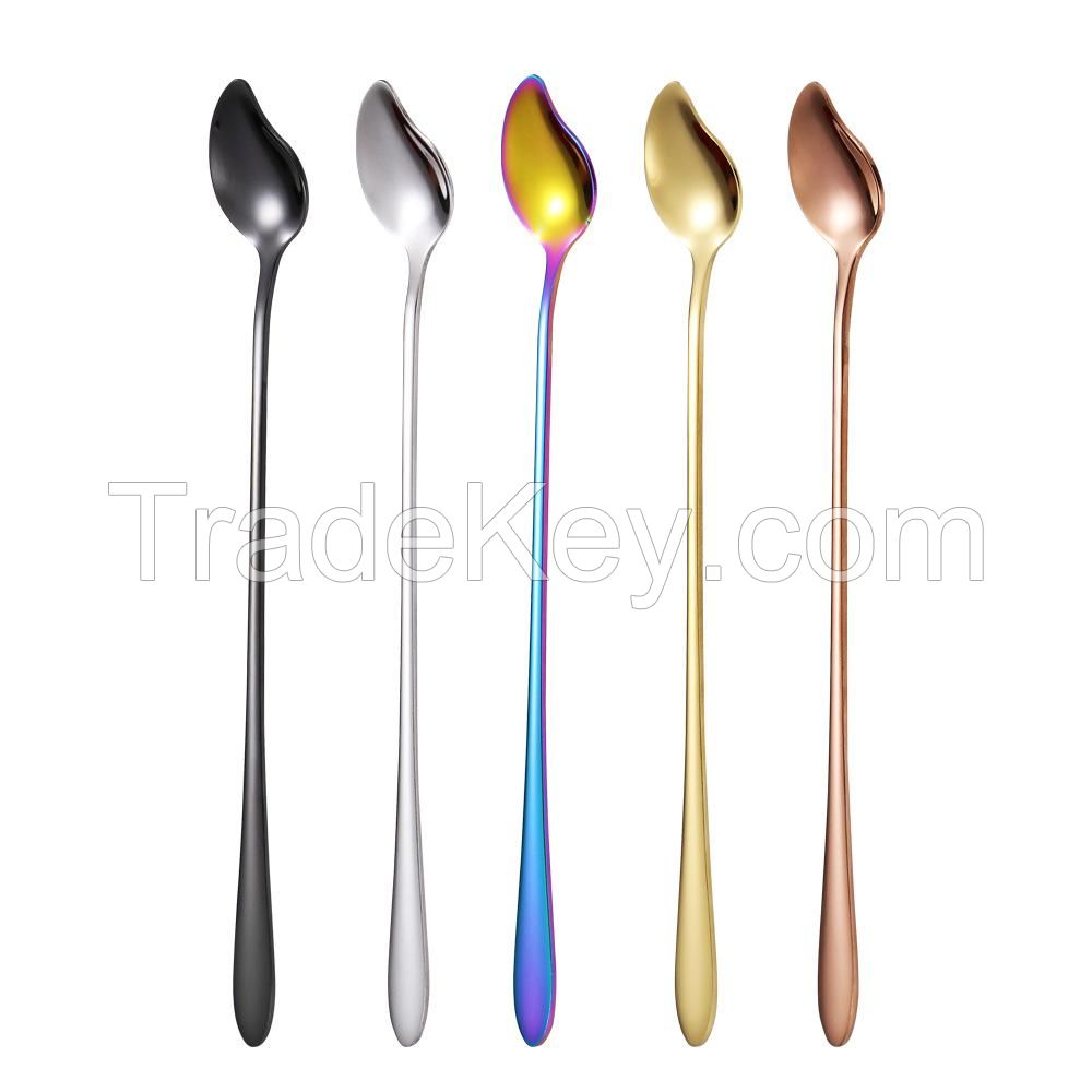 Mango Shaped Stainless Steel Stirring Spoon