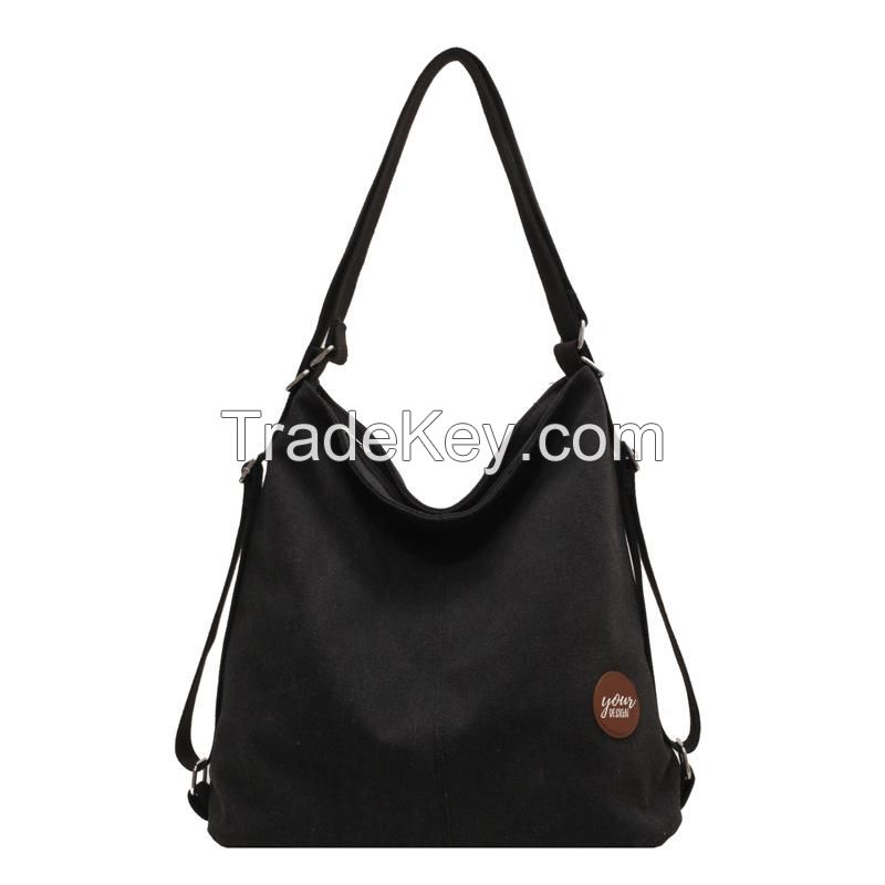 Canvas Tote Bag With Shoulder Strap