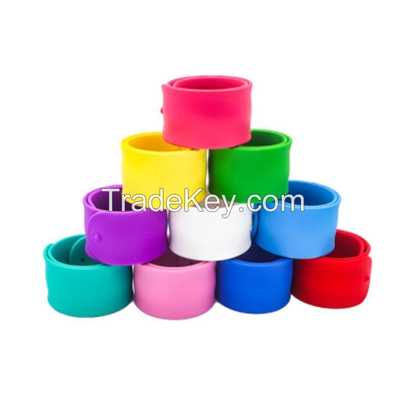 Promotional Customized Silicone Slap Bracelet