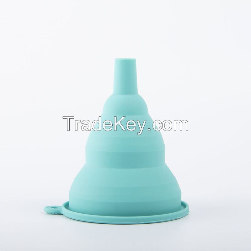 Food Grade Foldable Silicone Funnel