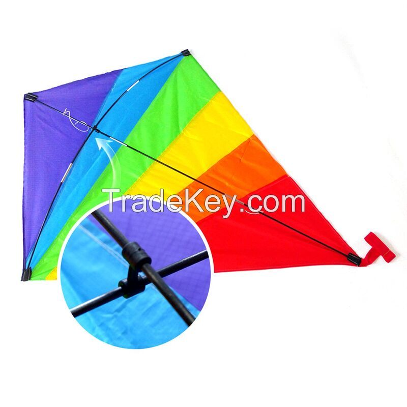 Rainbow Diamond Kite