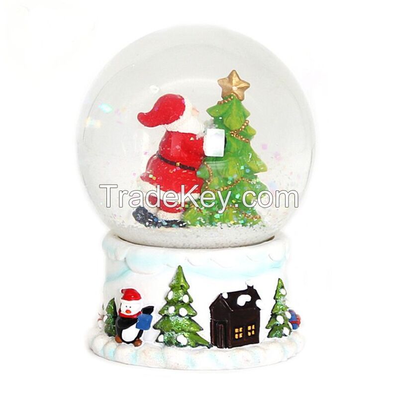 Christmas Crystal Snow Ball