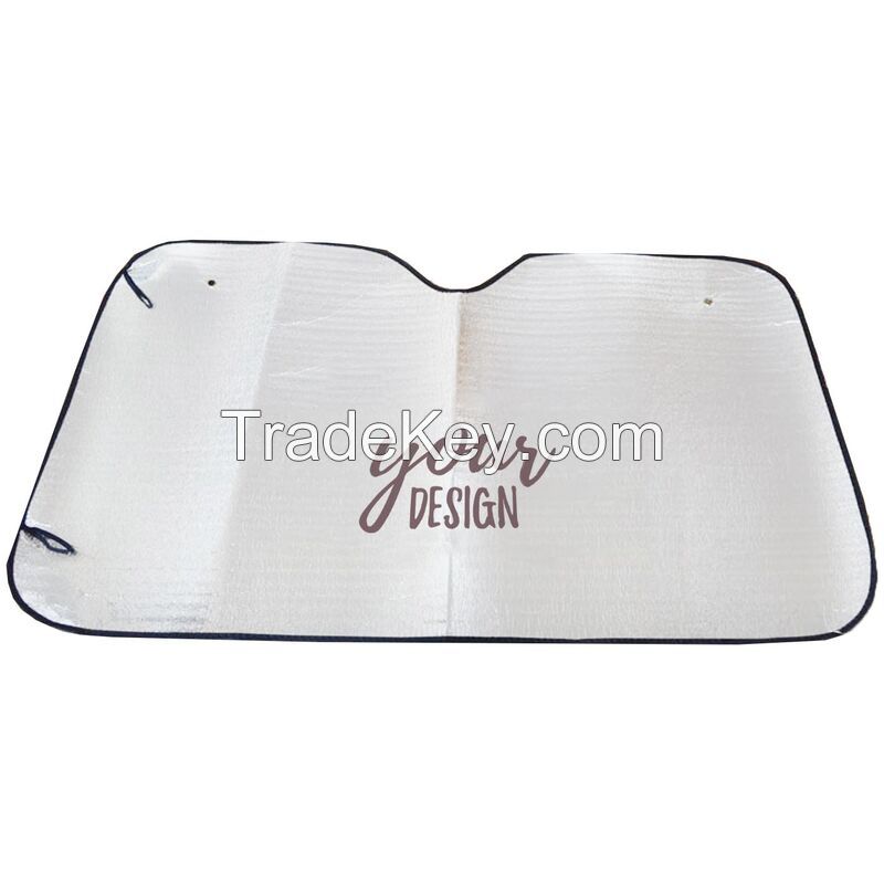 Double Sided Aluminum Foil Car Sunshade