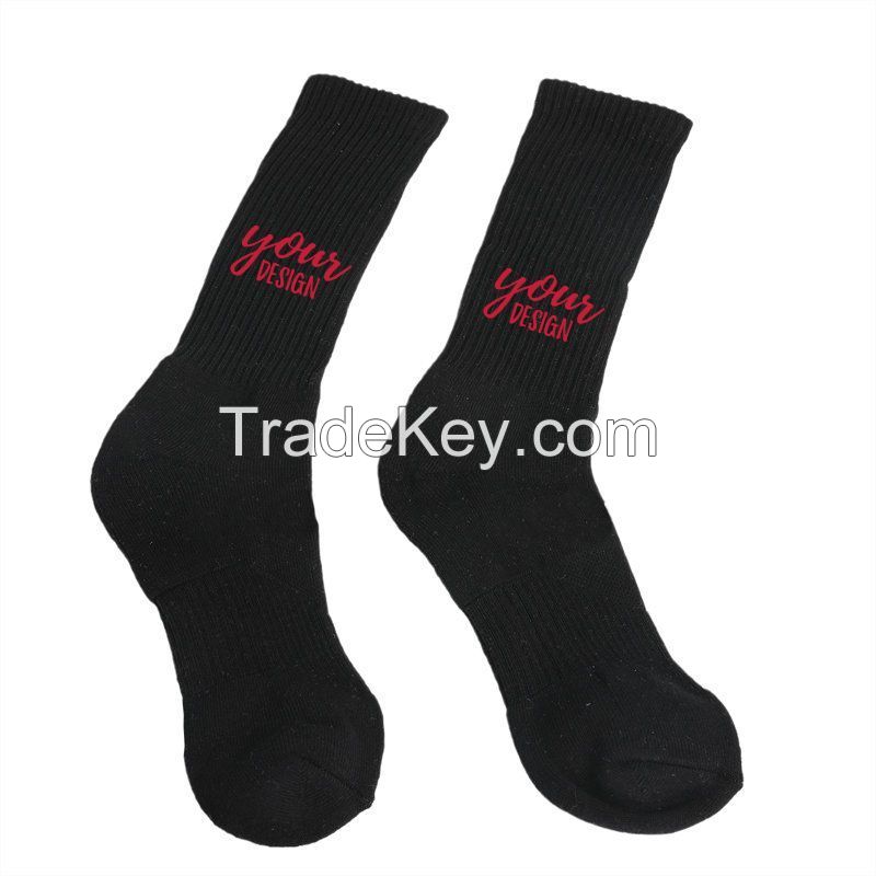 Custom Polyester Crew Socks