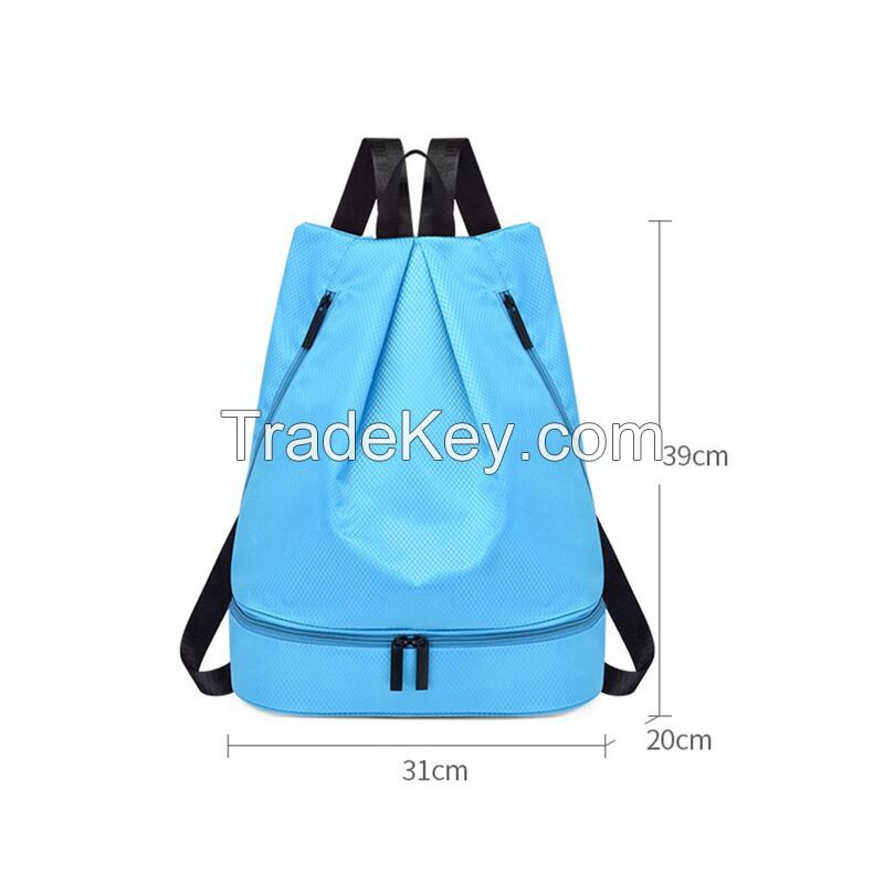 Nylon Wet And Dry Separation Sports Backpack