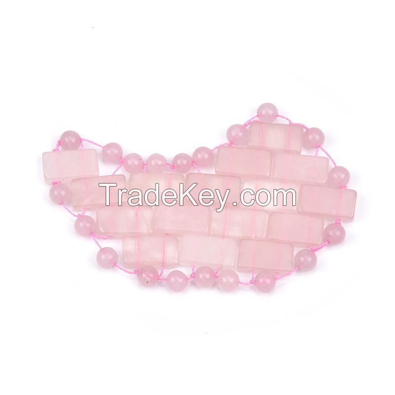 Rose Quartz Jade Eye Patch