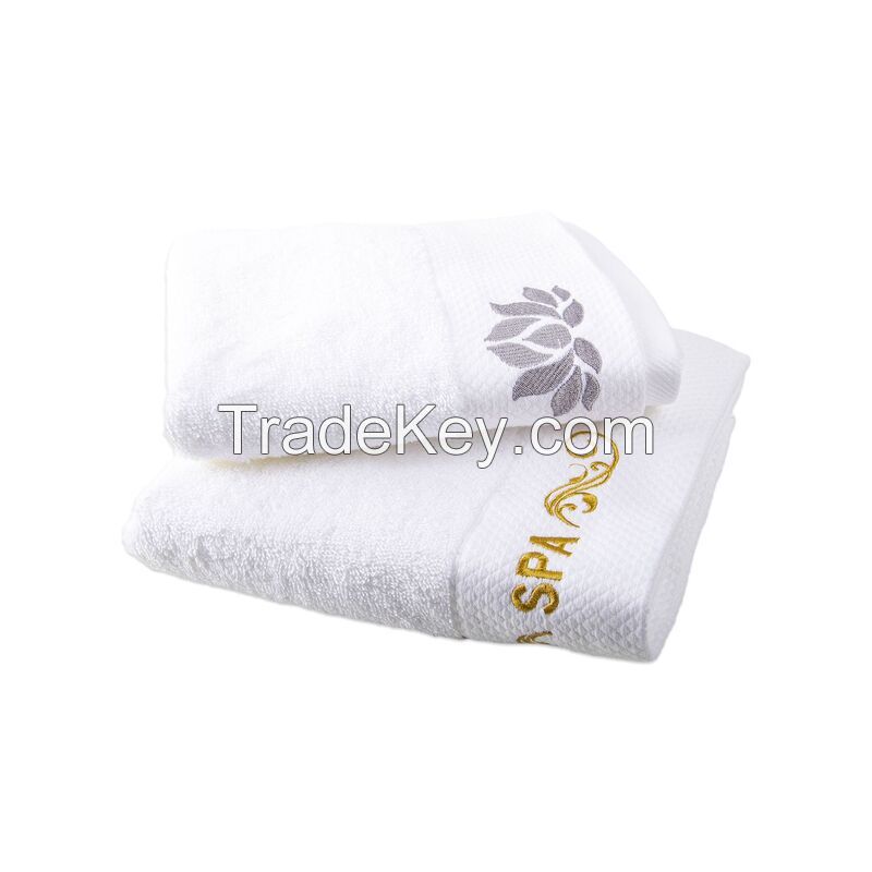 Embroidered Premium Thickened Cotton Towel