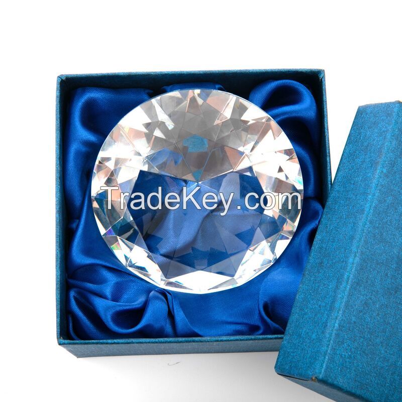 Custom Diamond Shaped Paperweight