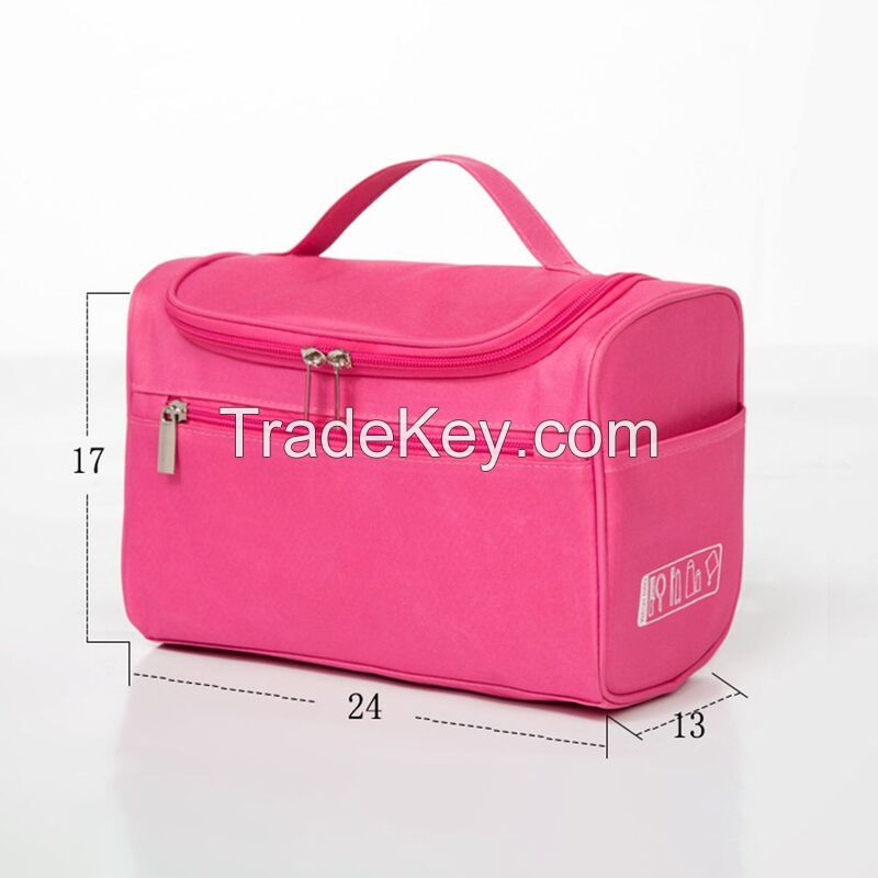 Large Capacity Travel Toiletry Bag With Hanging Hook