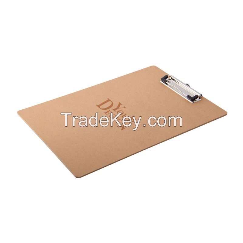 A4 MDF Wooden Clipboard With Hanging Hole