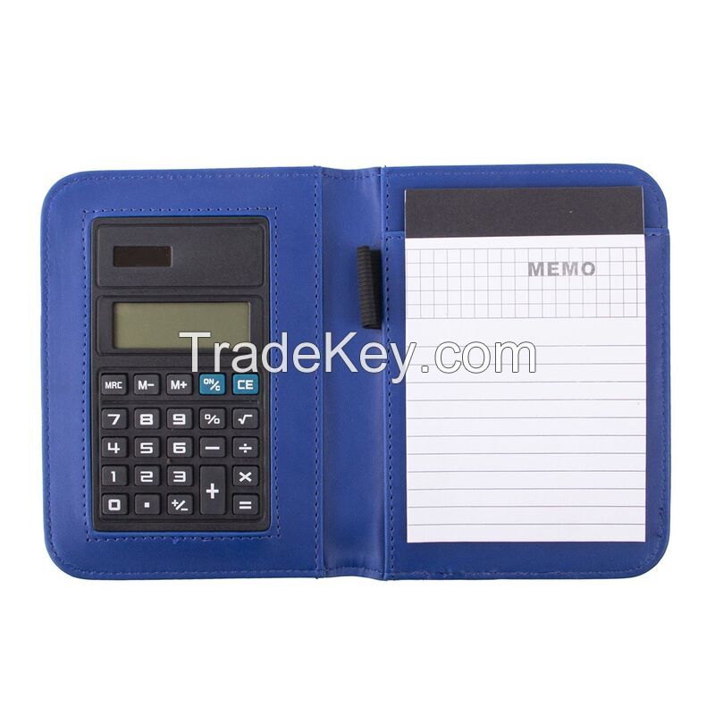 Leather Notebook With Calculator