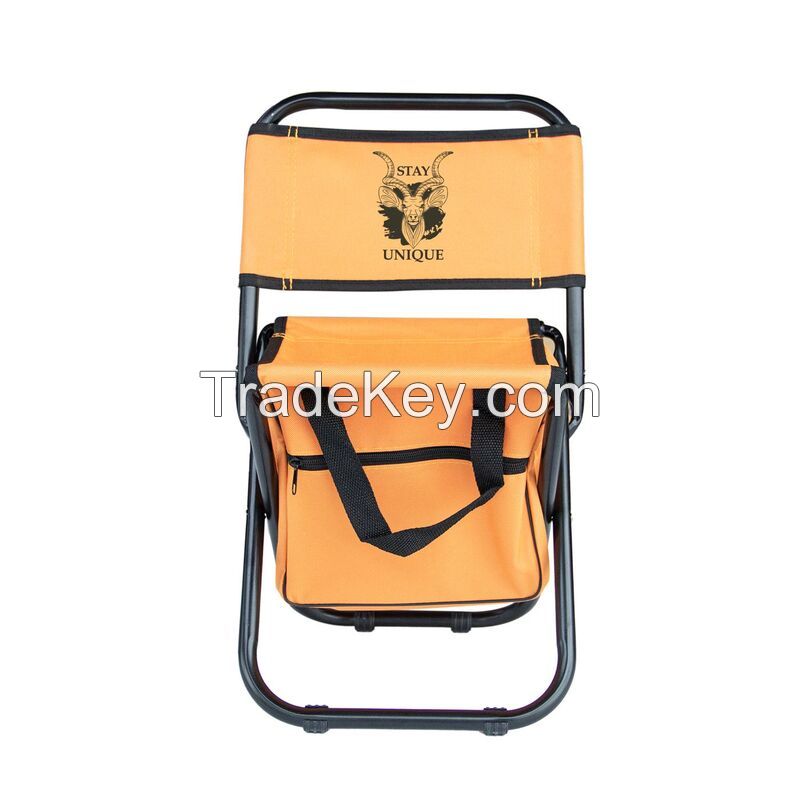 Outdoor Folding Stool With Storage Bag