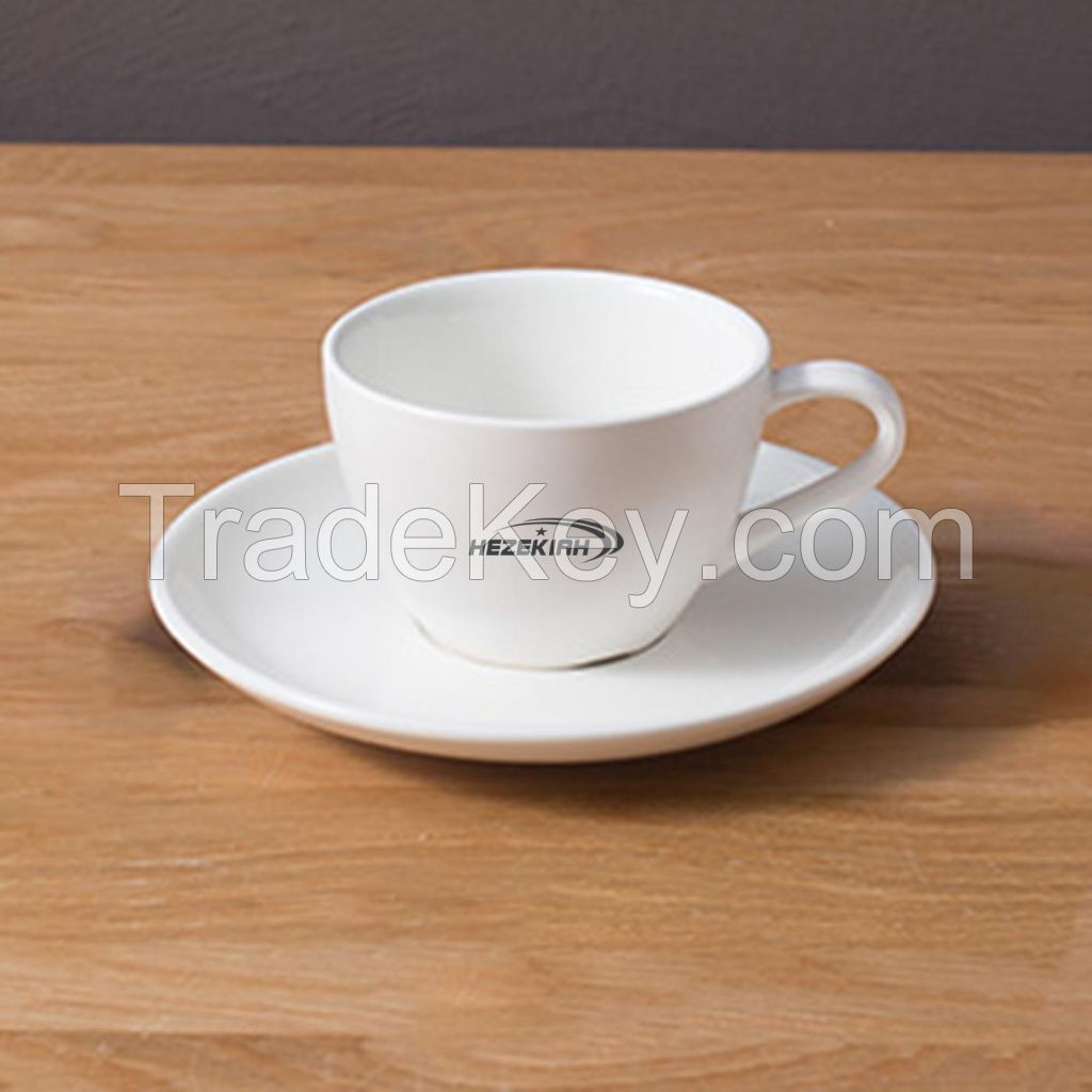 Porcelain Coffee Cup And Saucer Set
